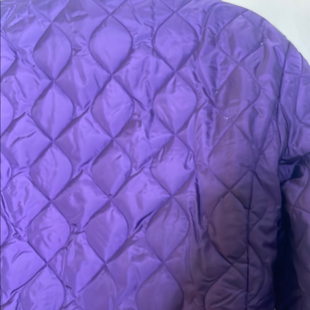 L.L. Bean Purple Quilted Jacket - Picture 3 of 4